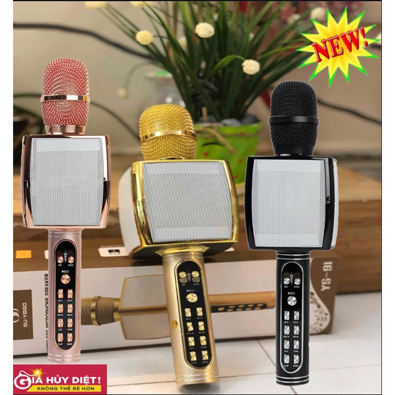 Mic Hát Karaoke JPL YS 91 Mic Karaoke Kiêm Loa Bluetooth Cao Cấp Âm Thanh Sống Động Giọng Hát Nhẹ Nhàng Bay Bổng