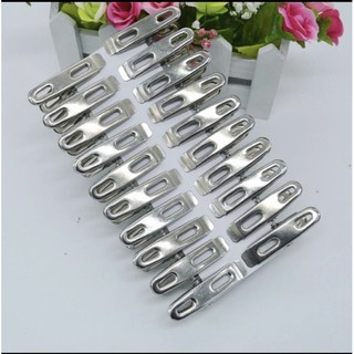 Set 20 cái kẹp quần áo inox không rỉ