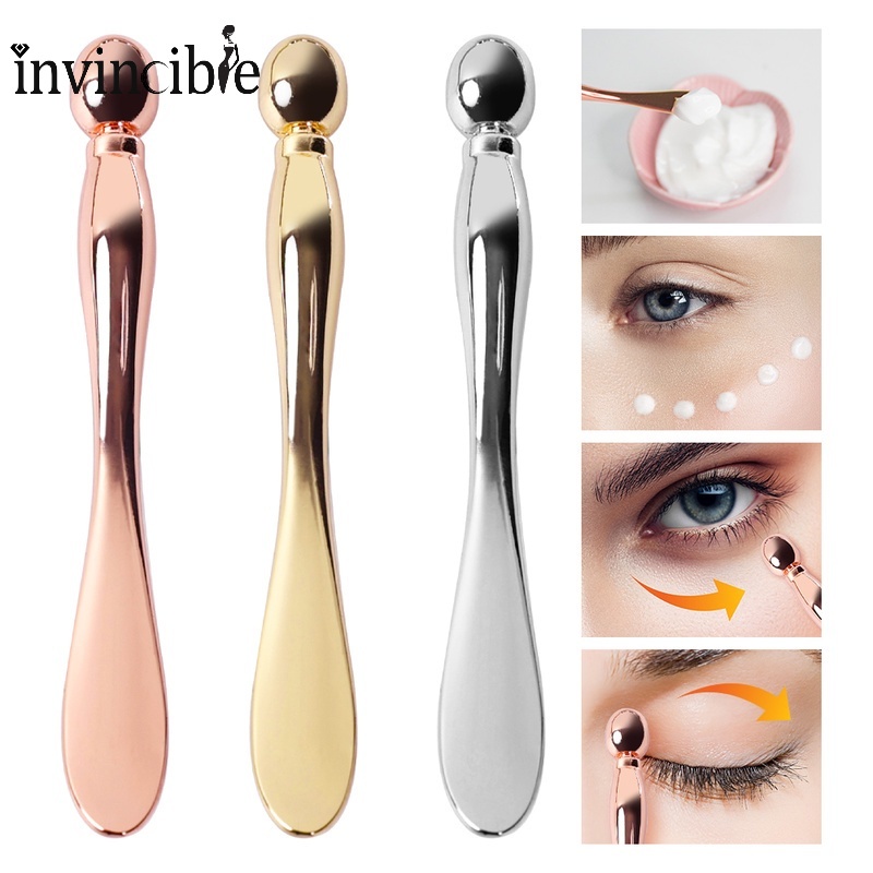 Que Hợp Kim Kẽm 9*77mm Dùng Để Trộn Kem Dưỡng Da Mắt / Mặt Nạ Chăm Sóc Da Chống Nếp Nhăn