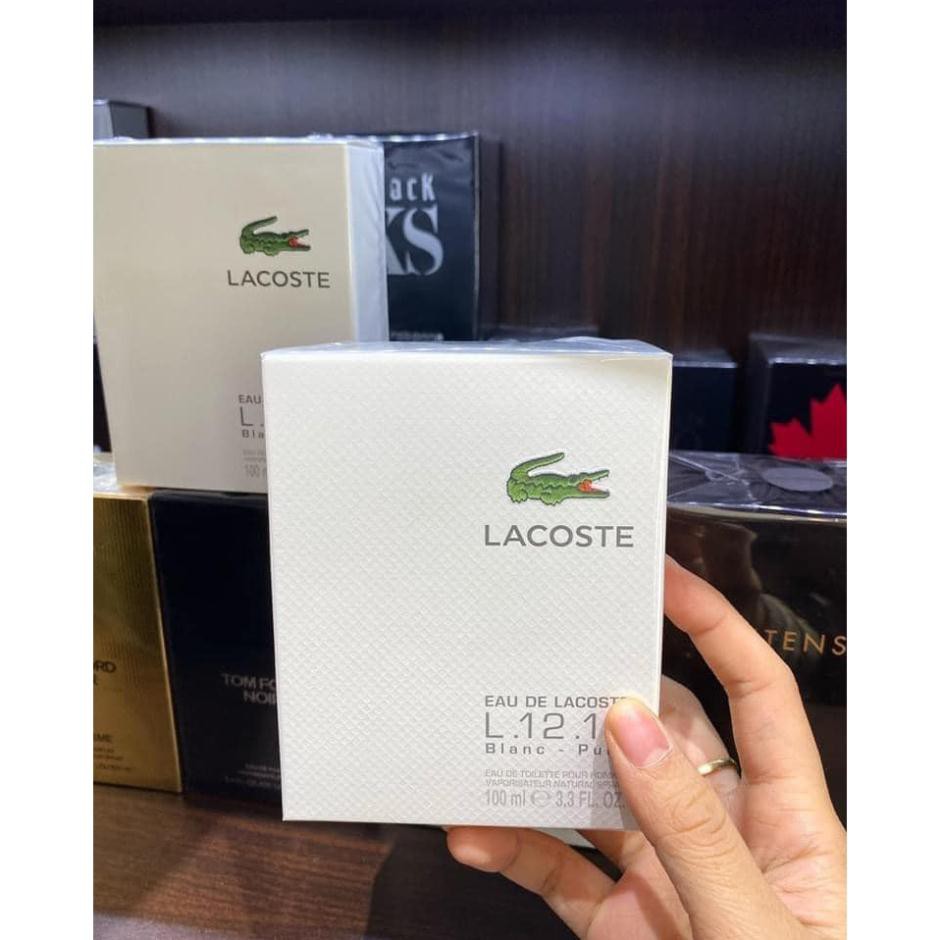 Nước hoa nam Lacoste trắng L.12.12 100ml