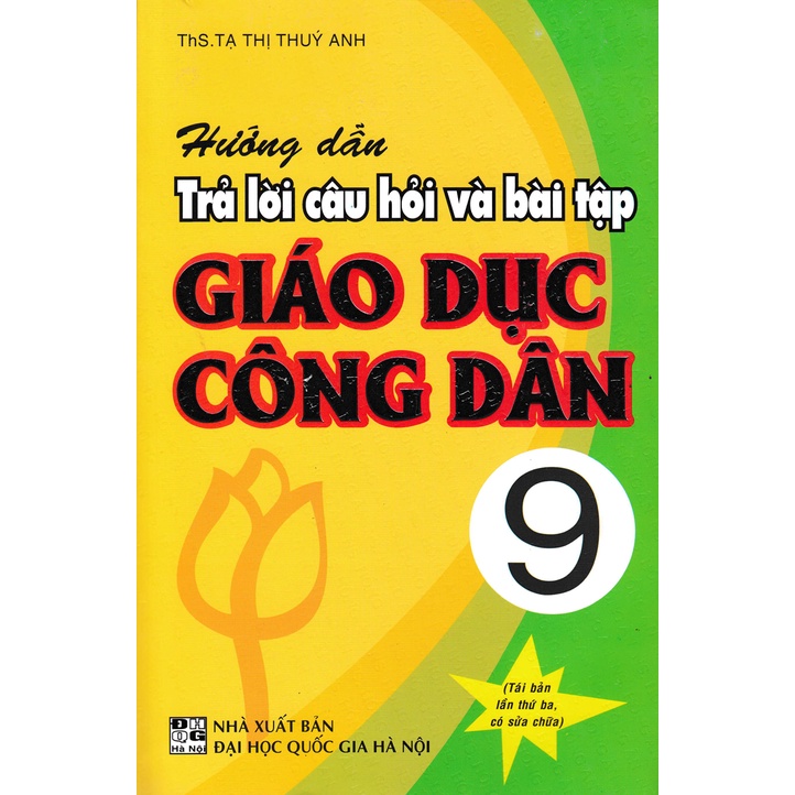 Sách - Hướng dẫn trả lời câu hỏi và bài tập giáo dục công dân 9