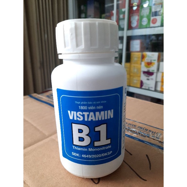 Vitamin B1 Đại Uy ⚡ GÍA RẺ BẤT NGỜ ⚡Vistamin B1 Đại Uy mẫu mới 1800 viên