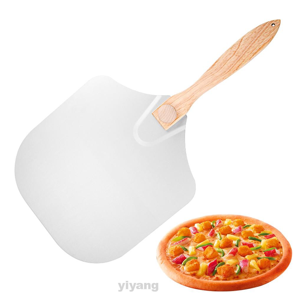 Folding Kitchen Household Oven Cake Bread Wood Handle Non Stick Pizza Peel