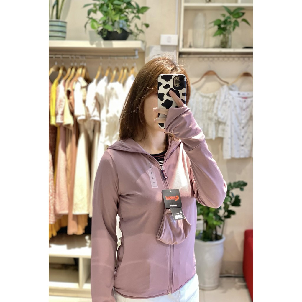 Áo Chống Nắng Nữ 𝐂𝐀𝐑𝐃𝐈𝐍𝐀 Chất Thun Lạnh 2 Lớp Cao Cấp Chính Hãng Giangkoivnxk