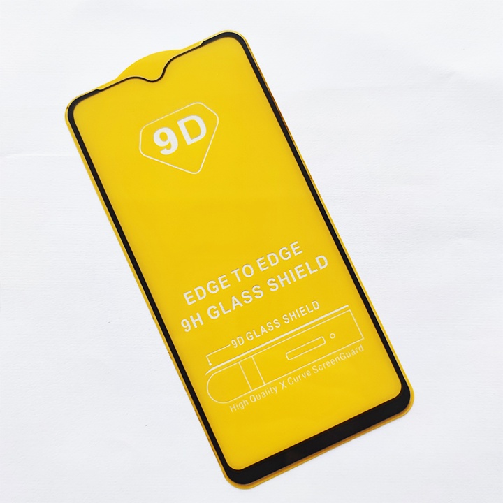 Kính Cường Lực OPPO F9 9D Full Keo Full Màn - Miếng Dán Màn HÌnh Cao Cấp - Viền Đen