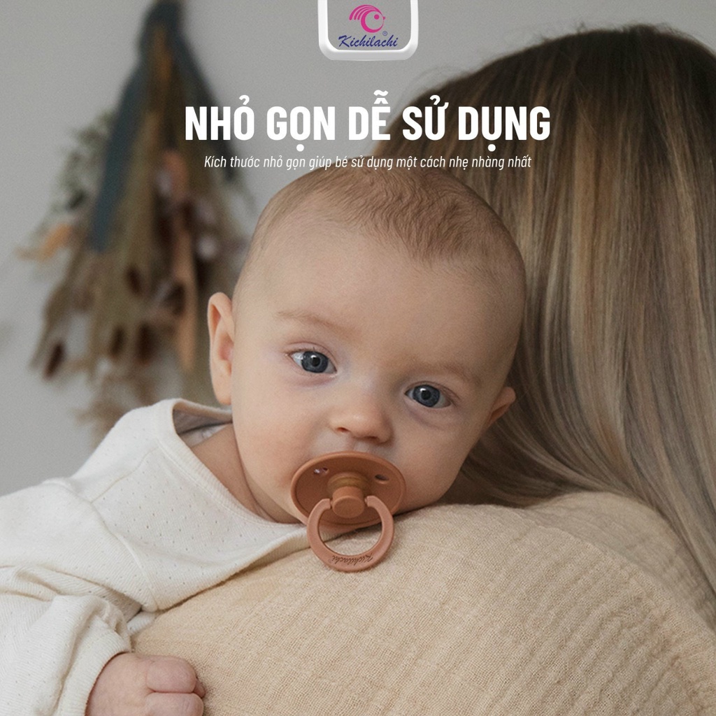 Ti giả kichilachi cao câp tặng kèm nắp đậy cho bé ACute Baby