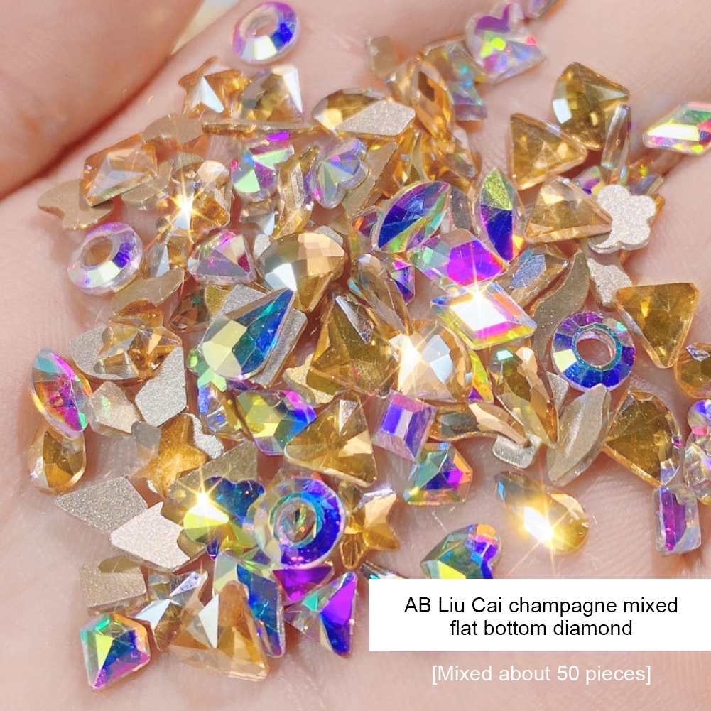 ❤Nóng Bỏng❤ Bộ 50 / 100 HạT ĐíNh Trang Trí MóNg