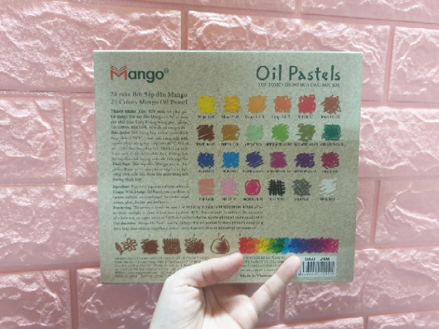 Hộp 24 bút sáp dầu Oil Pastels