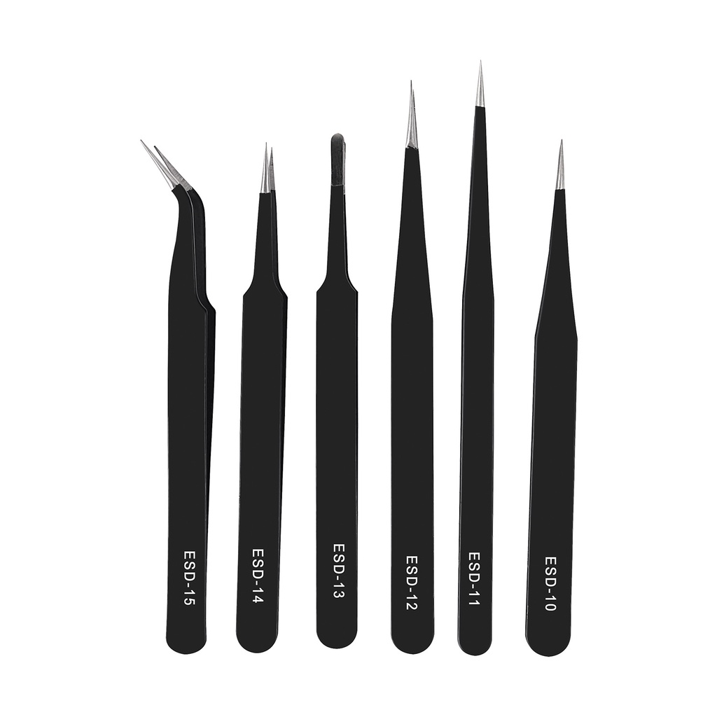 Set 6 nhíp chống tĩnh điện tiện dụng