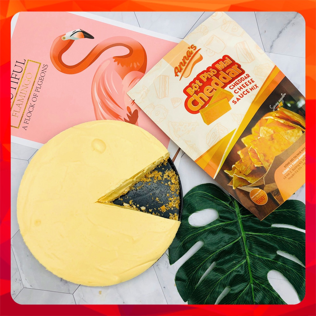 Bột Phô Mai Cheddar Úc Anna's Cheddar Dùng cho Pha Chế, Làm Bánh | Túi 500G