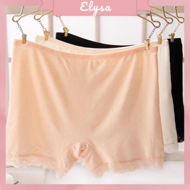 Quần Đùi Mặc Váy Cotton Chân Ren Siêu Mềm (1820)