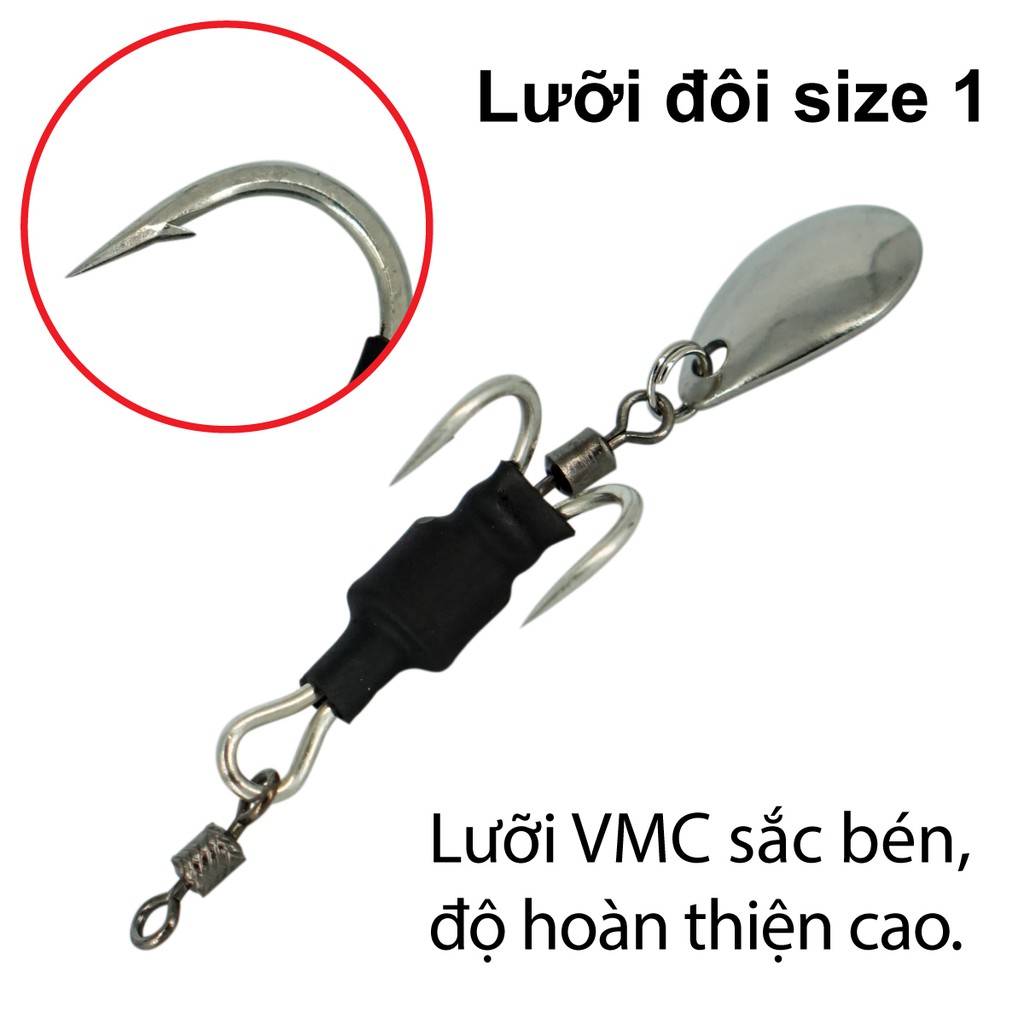 NHÁI HƠI FROG TINI - mồi giả Thái Lan câu lure cá lóc giá rẻ siêu nhạy - 2.5cm - 6gr - 89k