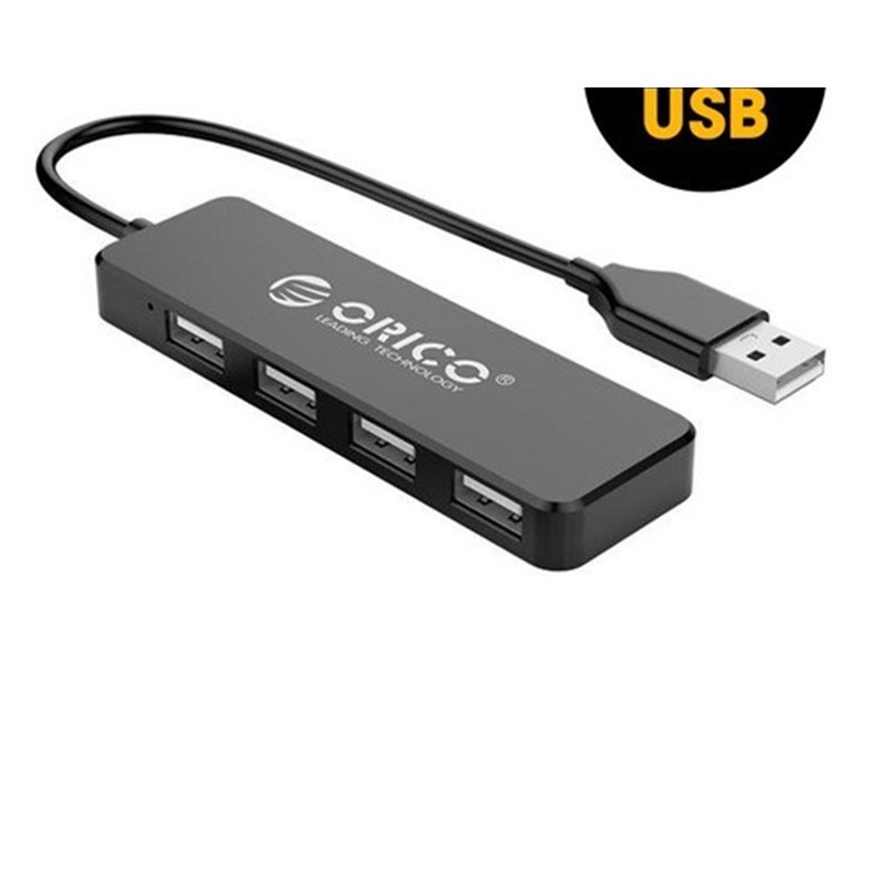 Hub USB ORICO 4 Cổng FL01-BK - Bộ Chia USB ORICO 4 Port