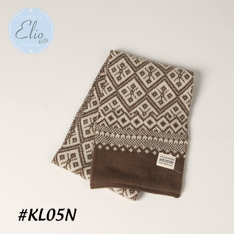 Khăn len trẻ em, khăn len thời trang cho bé KL05
