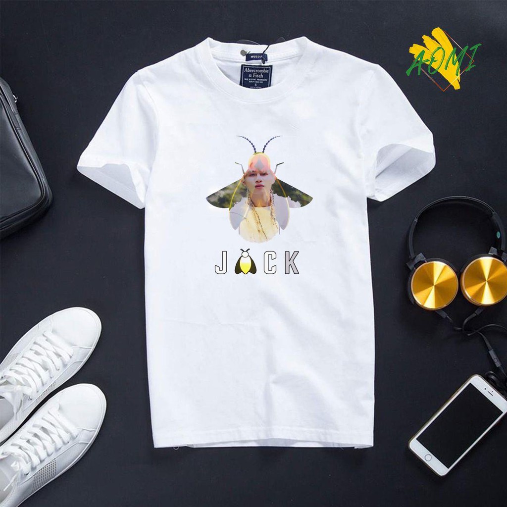 ÁO THUN UNISEX AOMI JACK DOM DOM J97 TAY NGẮN TAY LỠ NAM NỮ CHẤT LƯỢNG CAO