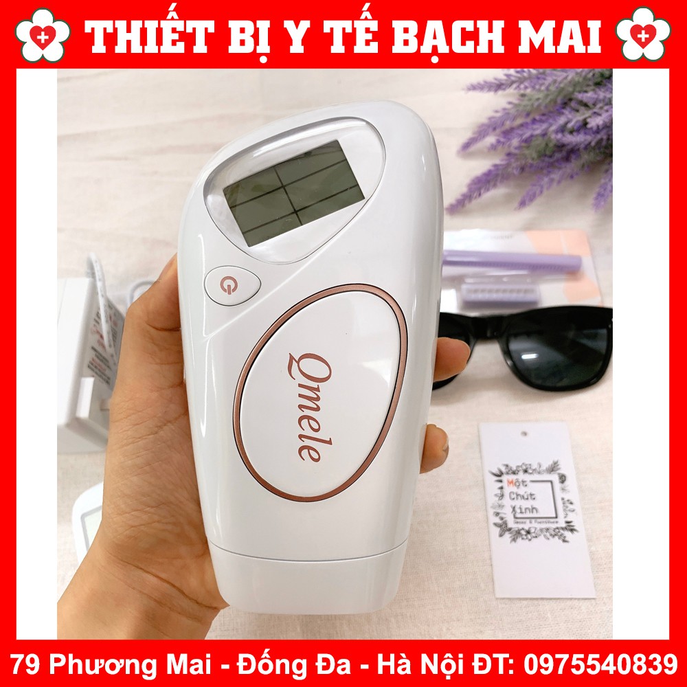 ❤️Freeship+ảnh thật+video⚡️ Máy Triệt Lông Cầm Tay Qmele HS2 Phát Xung Lạnh [Chính Hãng - Hàng Có Sẵn]