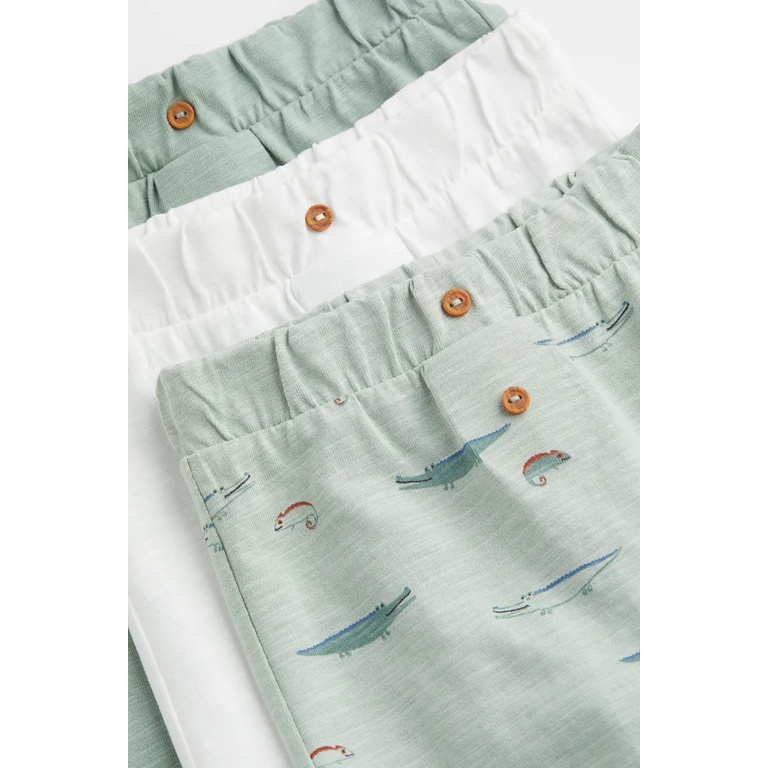 Set 3 quần thun dài bé sơ sinh, Hờ mờ US săn SALE, có nhiều mẫu, chất liệu 100% cotton