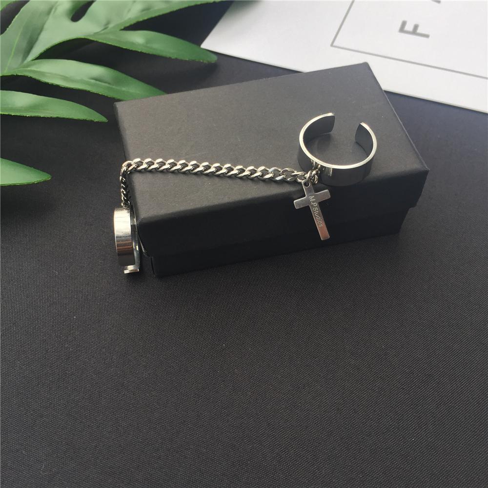 Nhẫn Hình Thánh Giá Thời Trang Có Thể Điều Chỉnh Kích Cỡ Dành Cho Nam Giới