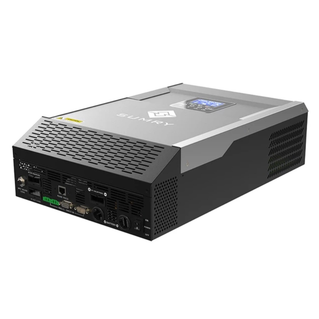 Biến tần áp cao 3500W - 24V điện áp 120V - 500V sạc MPPT 110A sạc AC 80A - HGS-3500W