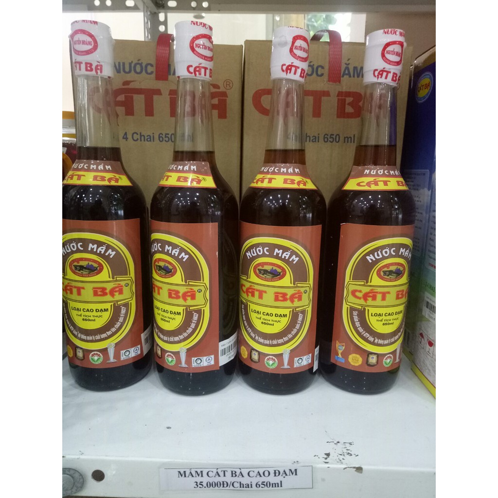 Mắm cao đạm Cát Bà