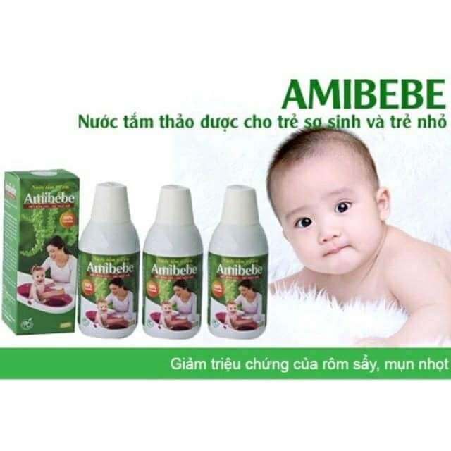 Nước tắm thảo dược amibebe