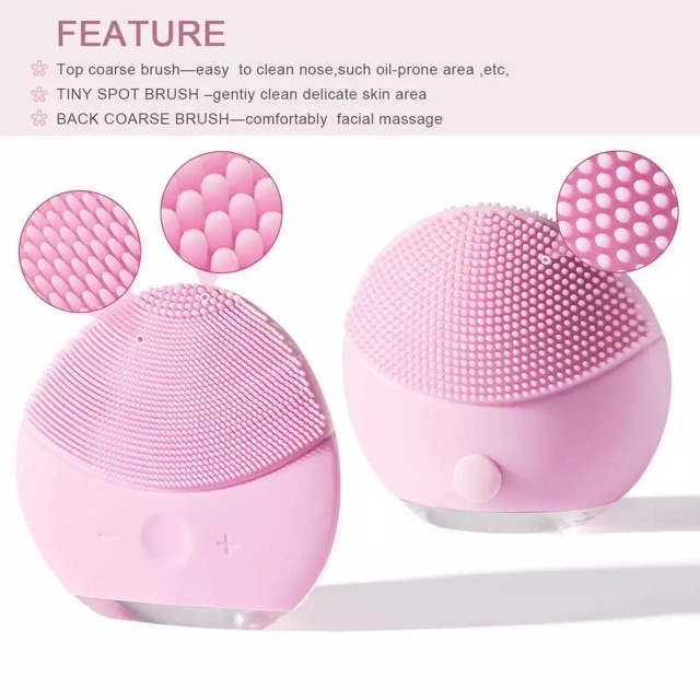❤️MÁY RỬA MẶT mini❤️.Máy rửa mặt kiêm matxa💕giúp sạch sâu lỗ chân lông | BigBuy360 - bigbuy360.vn