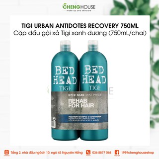Cặp dầu gội xả Tigi xanh dương