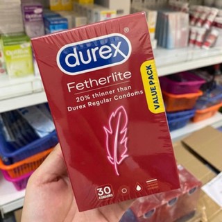 Bao cao su siêu mỏng Durex Fetherlite 30 chiếc chuẩn Úc