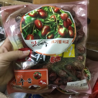 Táo đỏ khô hàn quốc túi 500g