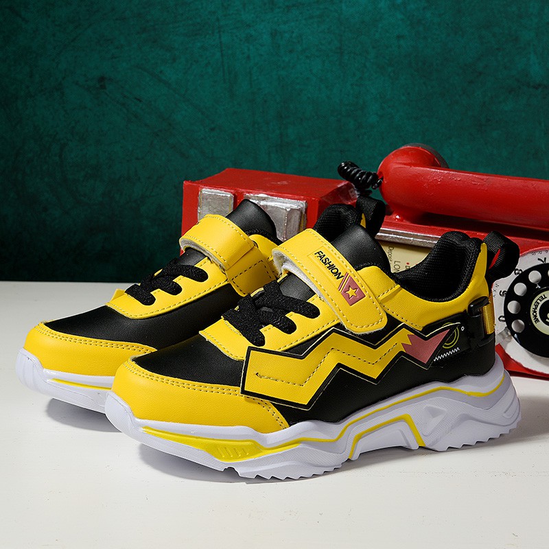 Ready Stock Kids Shoes boy&amp;girls Sports Shoes kids leather shoes