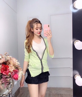 Áo khoác len mỏng QC