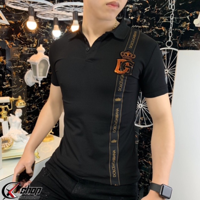 Áo thun nam cổ bẻ cao cấp(chất liệu thun cotton 100% co dãn 4 chiều) | BigBuy360 - bigbuy360.vn