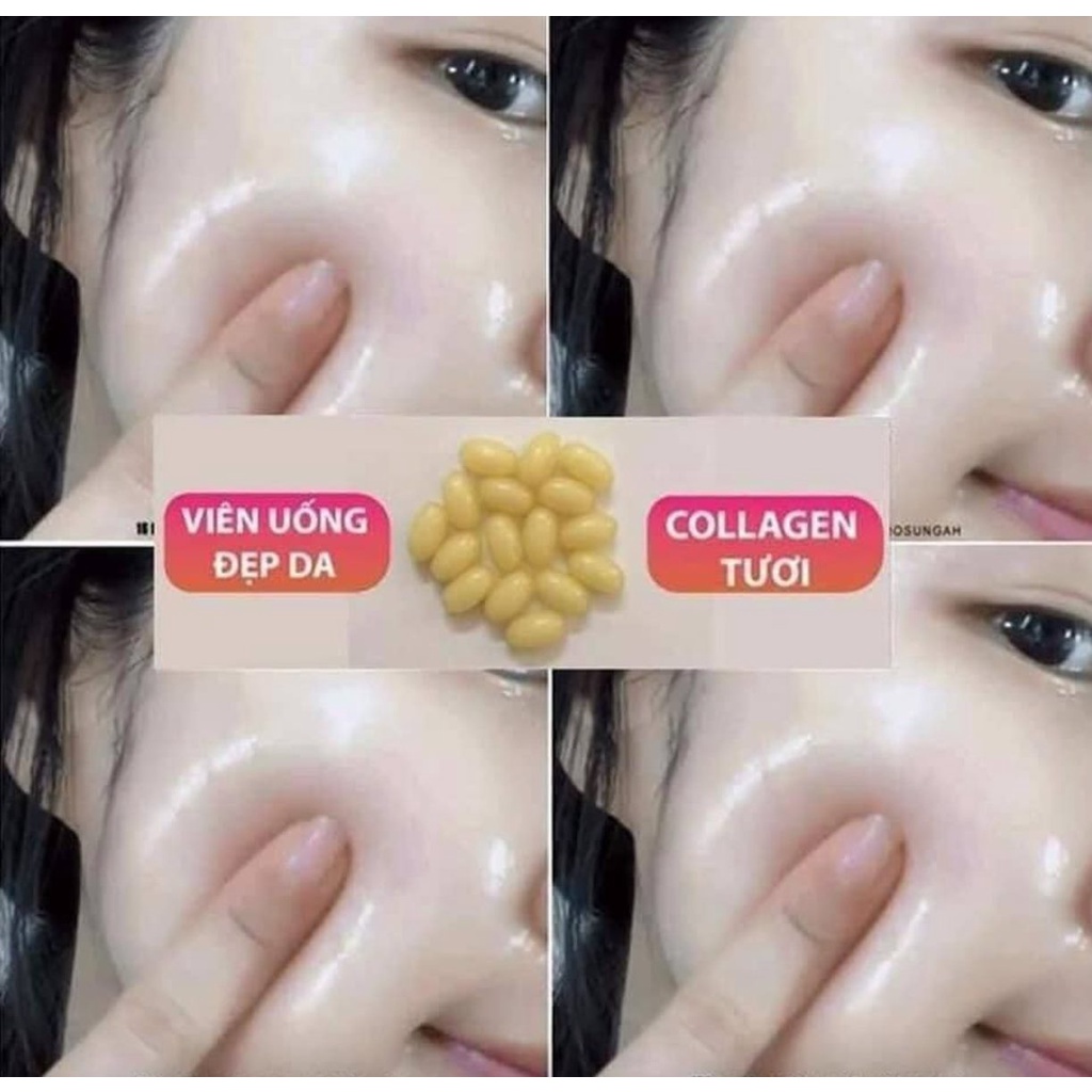 Viên uống Collagen tươi Fukahire Wakasugi Nhật Bản