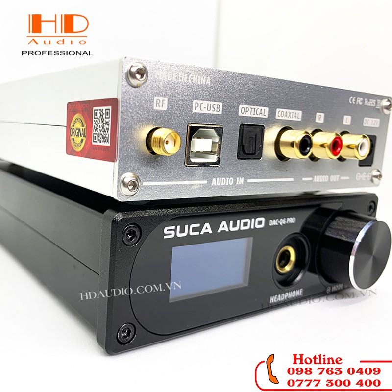 Giải Mã DAC Q6 Pro - Bản Nâng Cấp Mạnh Mẽ Của DAC Q6 Giải Mã 32bit/768Khz -DSD512