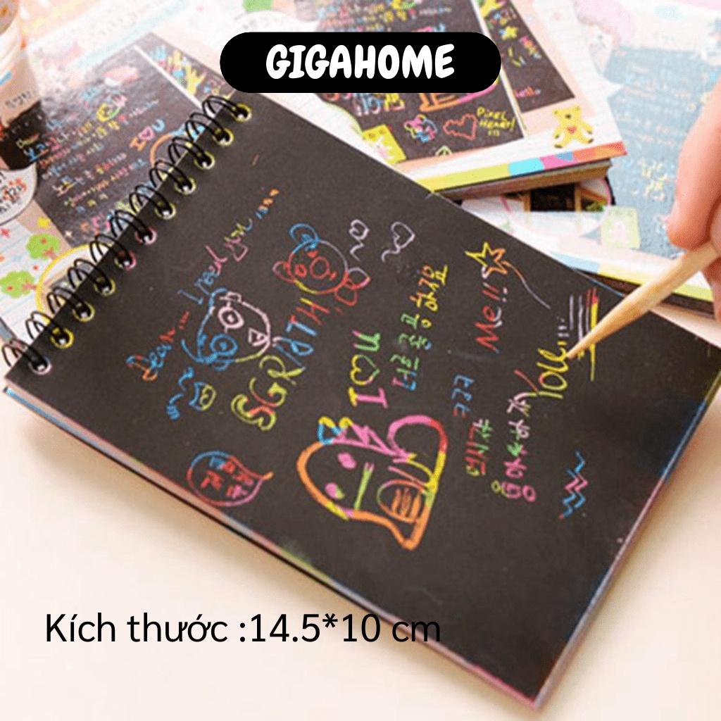 Scatch Note  ️ GIÁ VỐN Sổ cạo cầu vồng ma thuật cực kỳ cute và độc lạ 6906