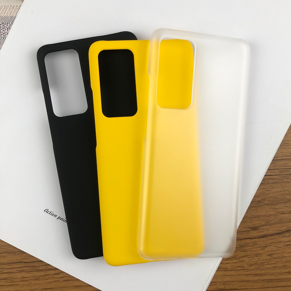 Ốp Điện Thoại PC Cứng Siêu Mỏng Mặt Nhám Chống Bám Vân Tay Không Có Vàng Cho Xiaomi Mi 12S 12 Pro 12X Mi12 Lite 5G