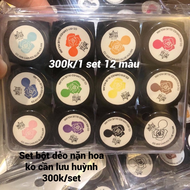 Bột dẻo nặn hoa