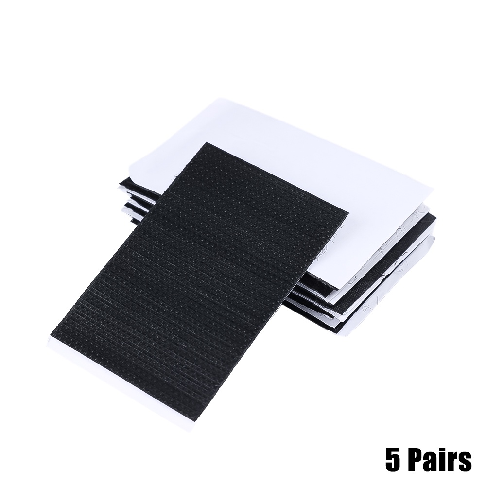 Bộ 5 Cặp Miếng Dán Hai Mặt Đa Năng Có Thể Tháo Rời Giá Đỡ Cho Ghế Sofa / Nhà Hàng / Nhà Ở