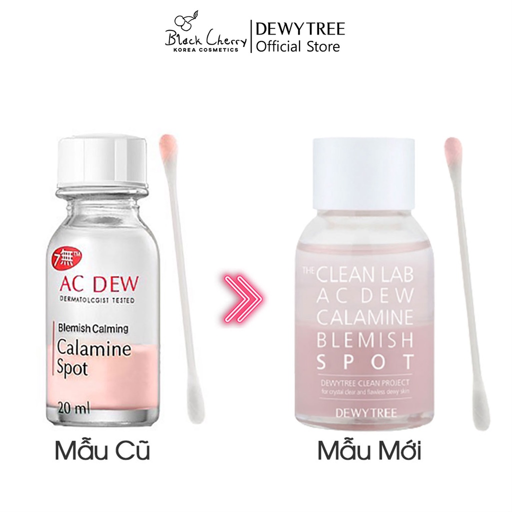 Chấm mụn Dewytree The Clean Lab AC DEW Calamine Blemish Spot 20ml