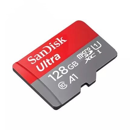 Thẻ Nhớ SanDisk Ultra 128GB microSDXC UHS-I Màu Xám/Đỏ/Đỏ
