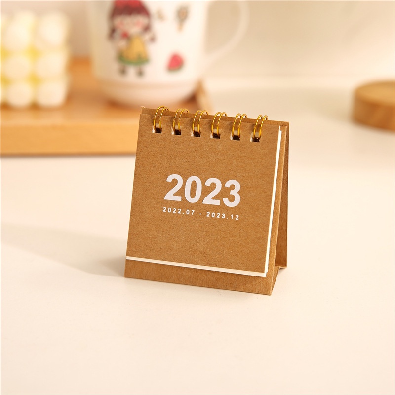 Lịch Để Bàn Mini Qipin 2023 Dùng Trang Trí Văn Phòng / Học Sinh