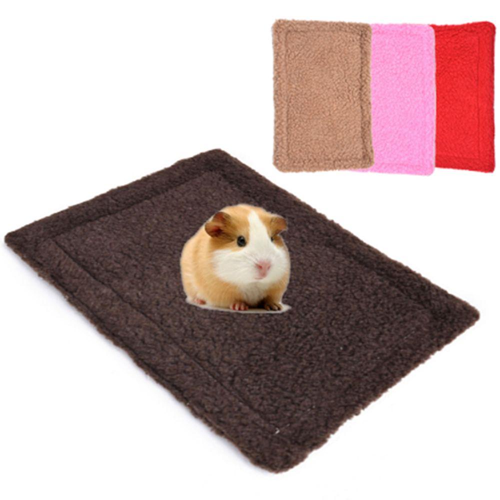 Đệm Ngủ Hai Mặt Giữ Ấm Mùa Đông Cho Chuột Hamster / Thỏ / Heo Guinea