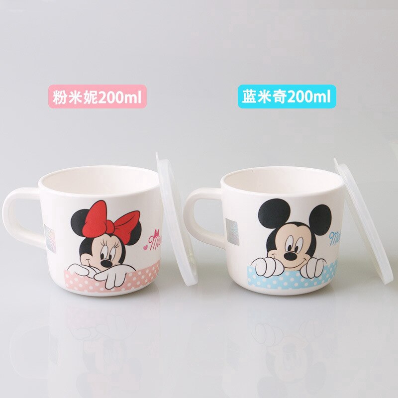 Bình uống nước bằng nhựa hình nhân vật hoạt hình Disney cho bé