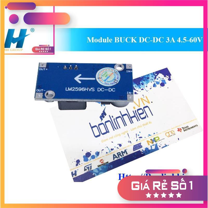 [Mạch hạ áp] Module BUCK DC-DC 3A 4.5-60V