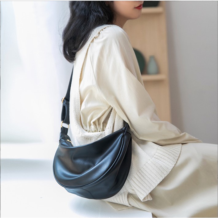 Túi xách nữ đeo chéo siêu to khổng lồ chất da mềm mịn cao cấp Capucha T209