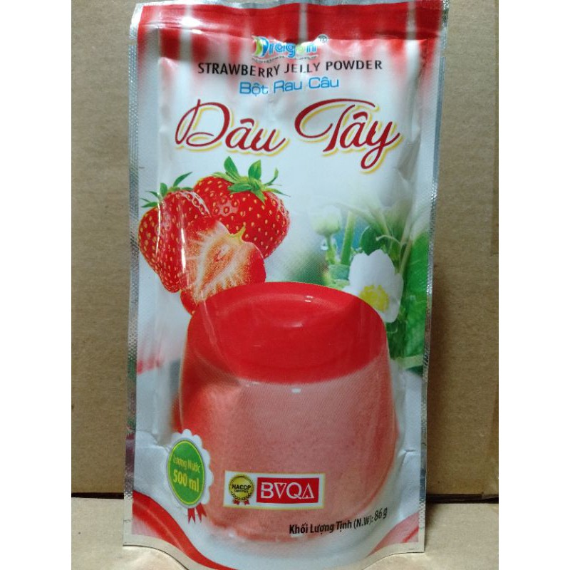 Bột rau câu dâu tây 🍓🍓 dragon