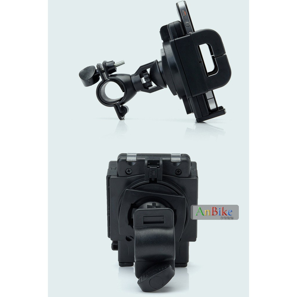 Giá Đỡ Điện Thoại Gắn Xe Đạp Thể Thao, Kẹp Đa Năng Gắn Mọi Cỡ Điện Thoại Có Nút Điều Khiển Chỉnh Kích Cỡ