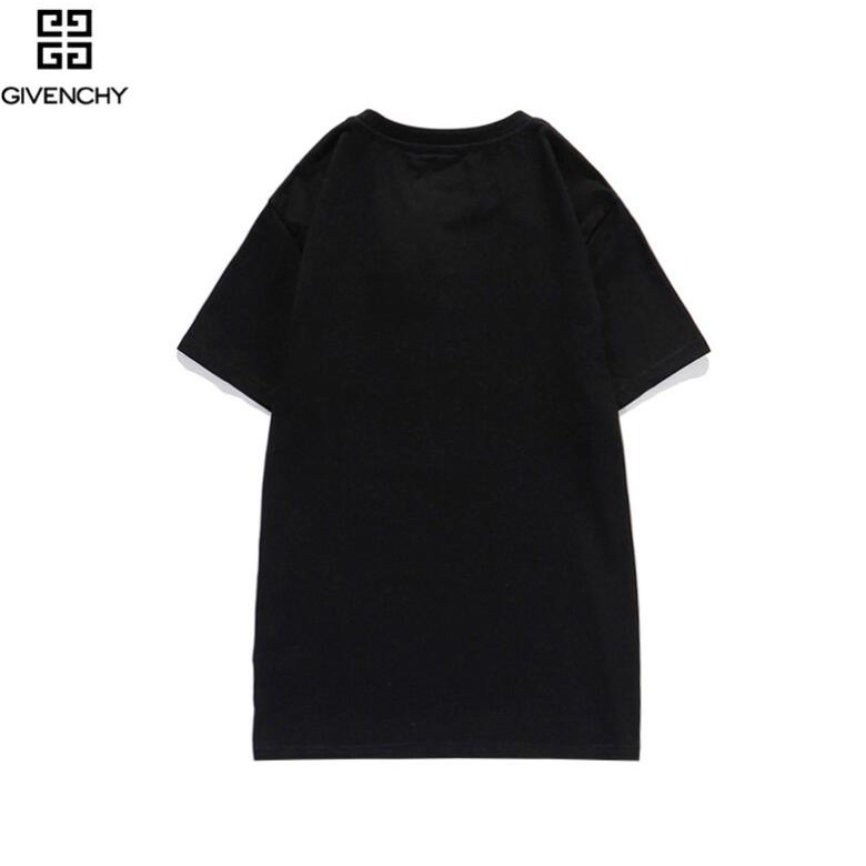 Áo Thun Cotton Ngắn Tay In Chữ Givenchy Thời Trang Cho Nam Và Nữ