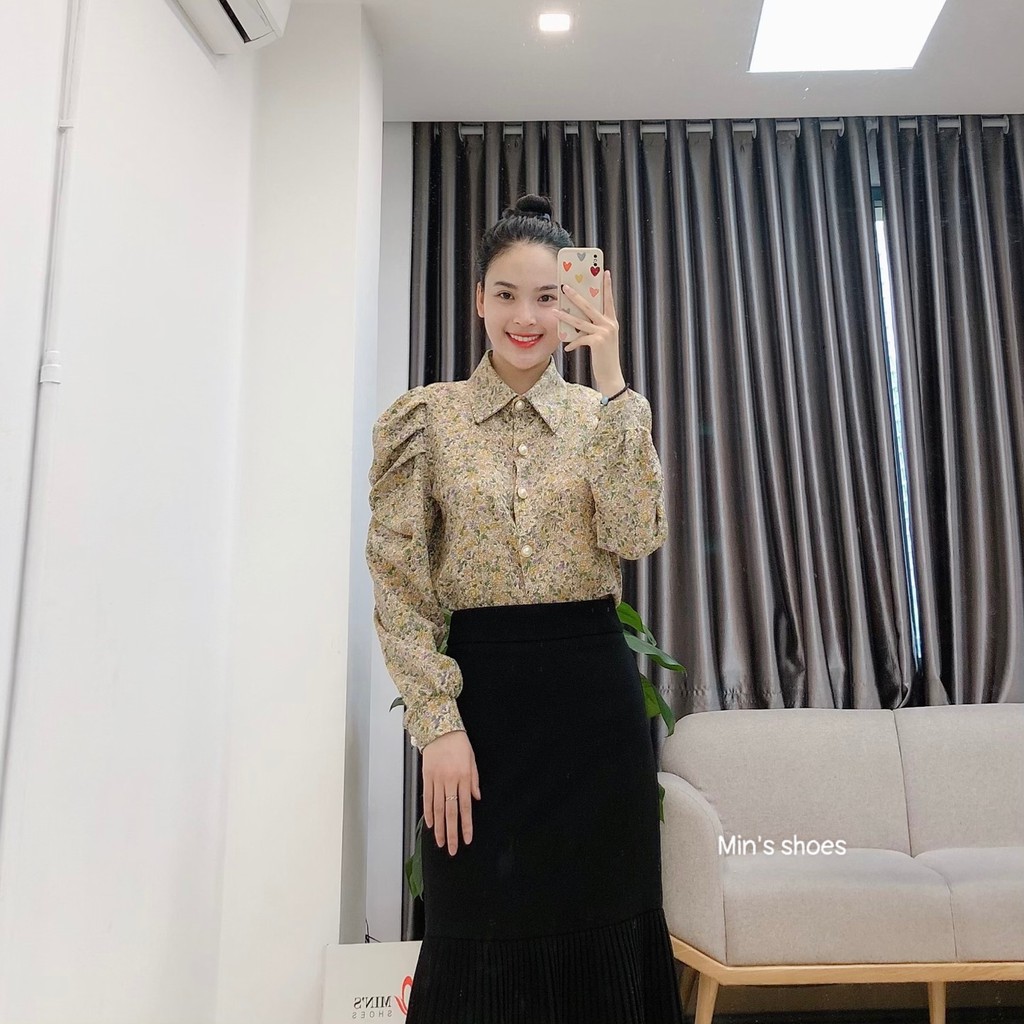 Min's Shoes - Áo 321 Hoa nhí cúc ngọc sang chảnh