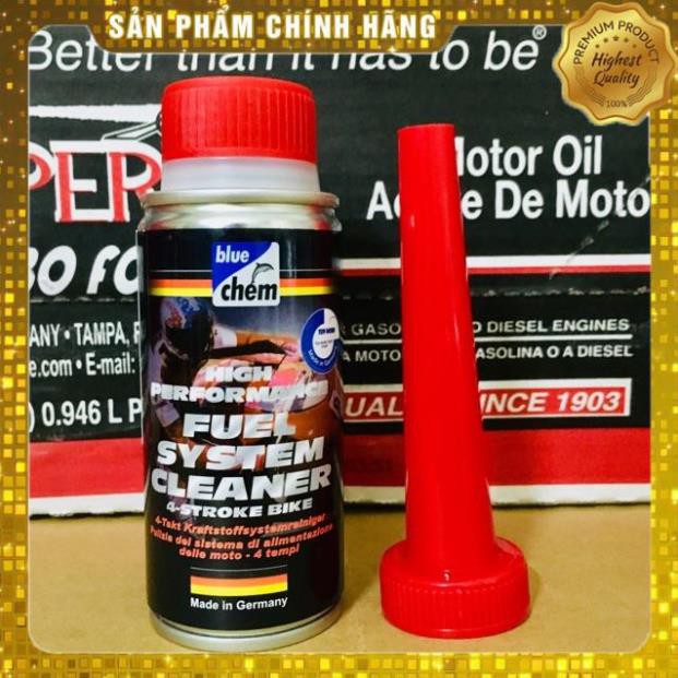 VỆ SINH HỆ THỐNG XĂNG BLUECHEM FUEL SYSTEM CLEANER